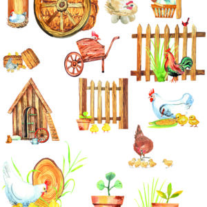 Free Chicken Keeping Journal Stickers